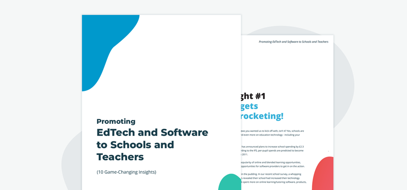 Marketing EdTech and Software to Schools and Teachers
